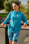Mid Waist Long Shorts - Evergreen