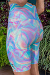 High Waist Long Shorts - Magic