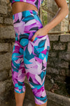 High Waist 3/4 - Waters Edge