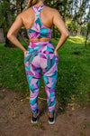 High Waist 7/8 - Waters Edge