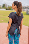 High Waist Short Shorts - Paisley