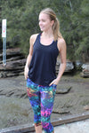 Scope Racerback Singlet - Black