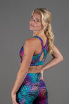 Mid Waist Short Shorts - Viper