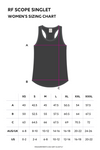 Scope Racerback Singlet - Black