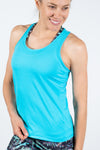 Energy Racerback Singlet - Sky Blue