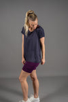 Rise Cut-Out Tee - Black