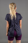 Rise Cut-Out Tee - Black