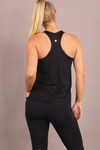 Scope Racerback Singlet - Black