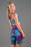 High Waist Long Shorts - Viper