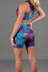 Mid Waist Mid Shorts - Viper