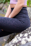 High Waist 7/8 - Unleashed Black