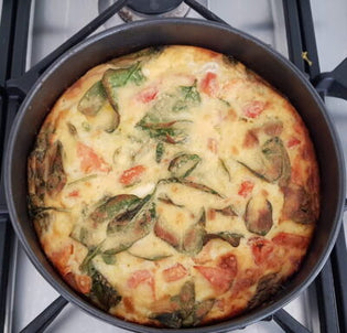  The Easiest Tomato and Feta Quiche
