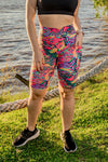 High Waist Long Shorts - Amplify