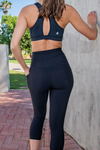 High Waist 3/4 - Black