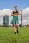 High Waist Long Shorts - Havana