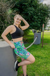 High Waist Mid Shorts - Havana