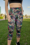 High Waist 3/4 - Obsidian