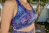 Keyhole Sports Bra - Remix