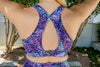 Keyhole Sports Bra - Remix