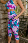 High Waist 3/4 - Waters Edge