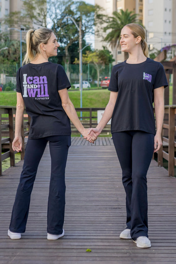 I Can I Will Tee - Black