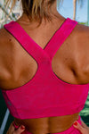 Edge Y-Back Unleashed Sports Bra - Fuchsia