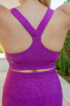 Edge Y-Back Unleashed Sports Bra - Grape