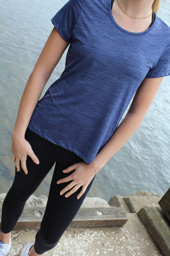 Fortune Tee - Navy
