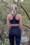 High Waist 7/8 - Unleashed 2.0 Black - RunFaster