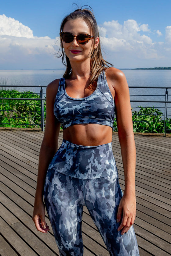 Keyhole Sports Bra - Combat - RunFaster