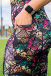 High Waist 7/8 - Obsidian