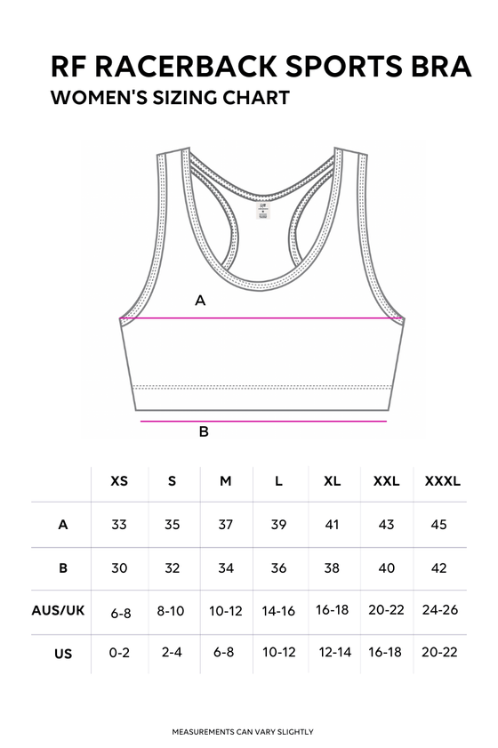 Racerback Sports Bra - Skyscraper - RunFaster