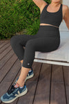 Edge Y-Back Unleashed Sports Bra - Black